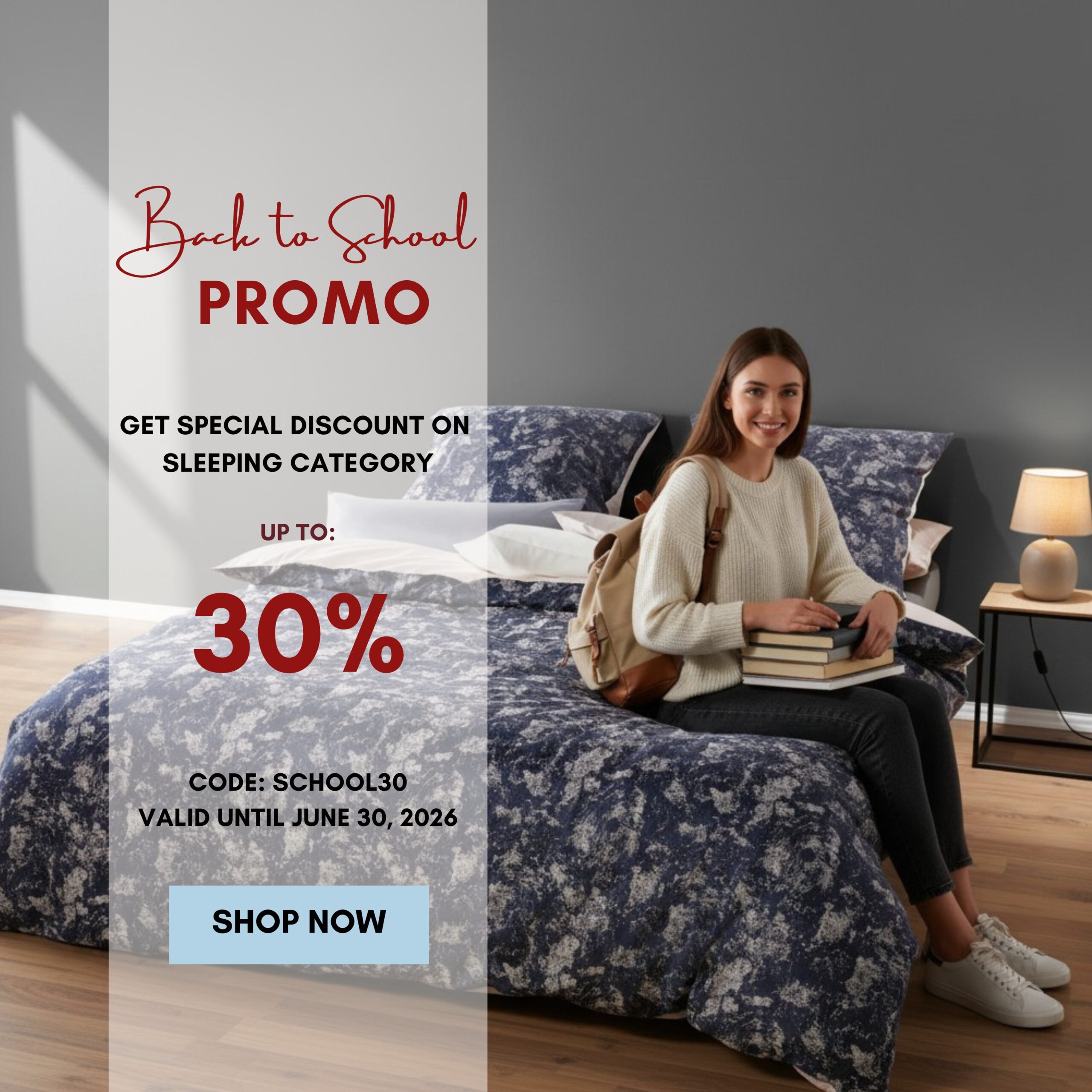 back to School sale