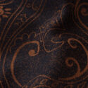 Black Premium Brocade Damask Bed Linen - fleuresse premium cotton satin bed sheet set, hotel quality | Philippines