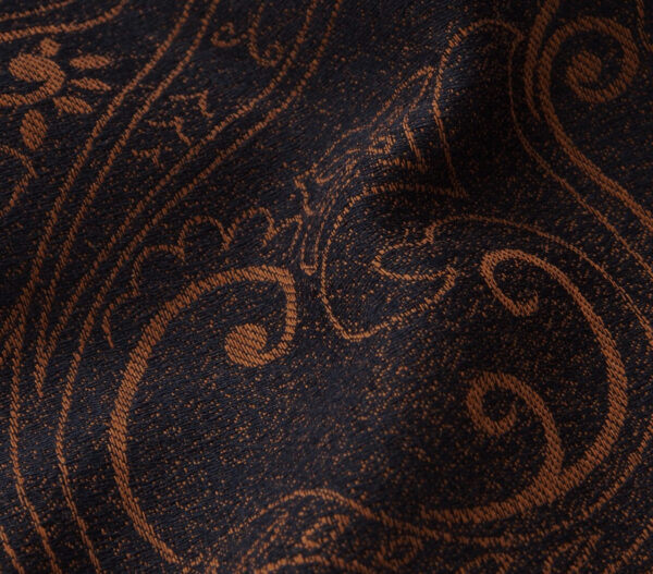 Black Premium Brocade Damask Bed Linen - fleuresse premium cotton satin bed sheet set, hotel quality | Philippines