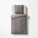 Black Premium Brocade Damask Bed Linen - fleuresse premium cotton satin bed sheet set, hotel quality | Philippines