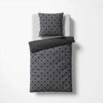 Black Premium Brocade Damask Bed Linen