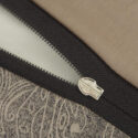 Black Premium Brocade Damask Bed Linen - fleuresse premium cotton satin bed sheet set, hotel quality | Philippines