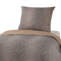 Black Premium Brocade Damask Bed Linen - fleuresse premium cotton satin bed sheet set, hotel quality | Philippines
