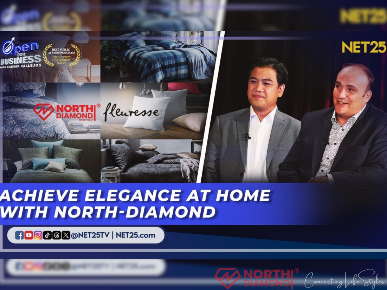 North-Diamond and fleuresse® on Net25’s Open For Business